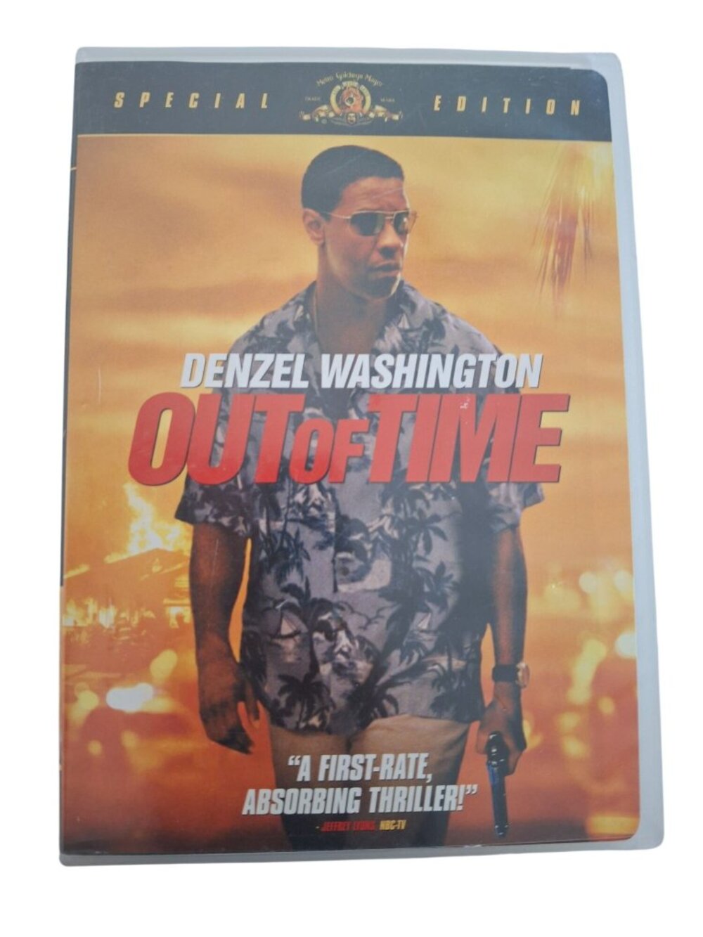 Out of Time DVD 2004 Denzel Washington Eva Mendes Special Edition Crime Thriller